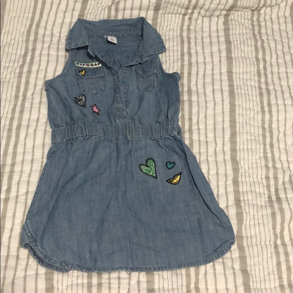 DVF loves Gap denim dress